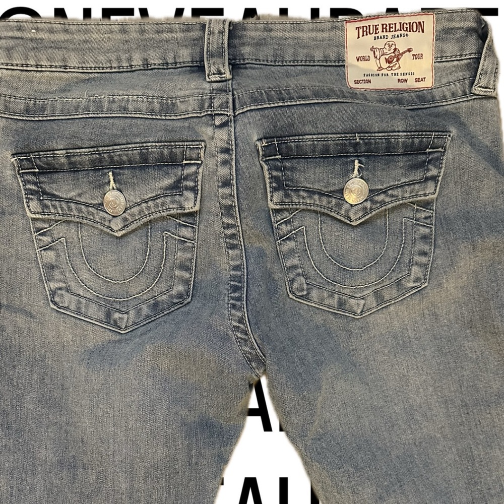 TRUE RELIGION JOEY LOW RISE FLARE